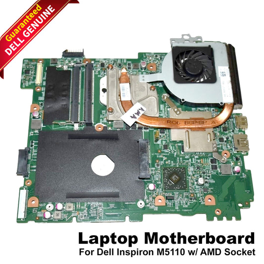 DELL INSPIRON M5110 AMD SOCKET FS1 DDR3 LAPTOP MOTHERBOARD FJ2GT 55.4IE01.401