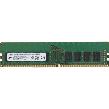 Micron 32GB 2Rx8 PC4-3200 ECC Unbuffered (MTA18ASF4G72AZ-3G2F1ZI-OSTK) (NOT FOR HOME PC)