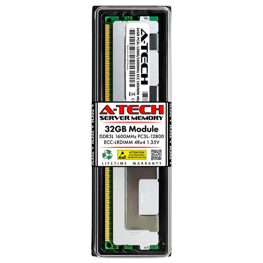 32GB DDR3 PC3-12800 LRDIMM (Hynix HMT84GL7DMR4A-PB Equivalent) Server Memory RAM