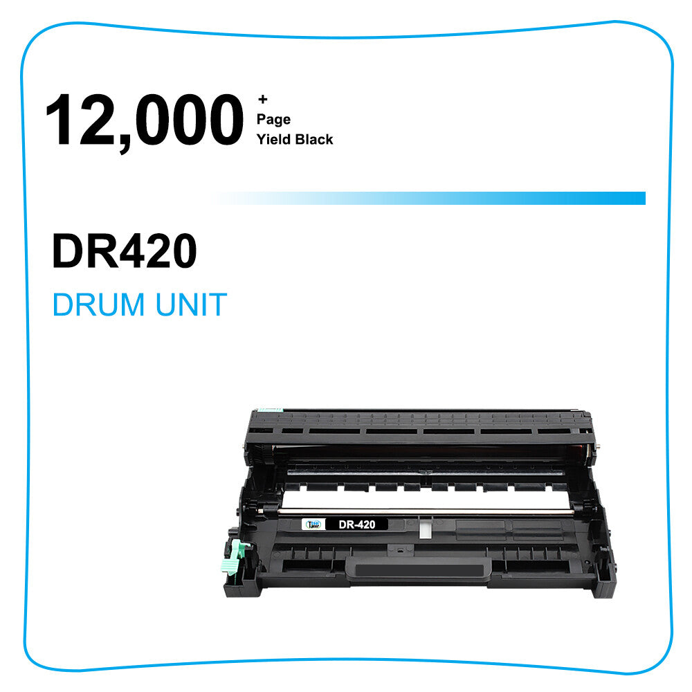 2PK DR420 DR450 Drum Unit for Brother HL-2220 HL-2230 HL-2240 HL-2270DW Printer