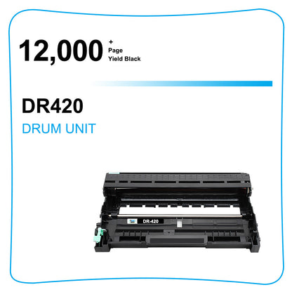 2PK DR420 DR450 Drum Unit for Brother HL-2220 HL-2230 HL-2240 HL-2270DW Printer