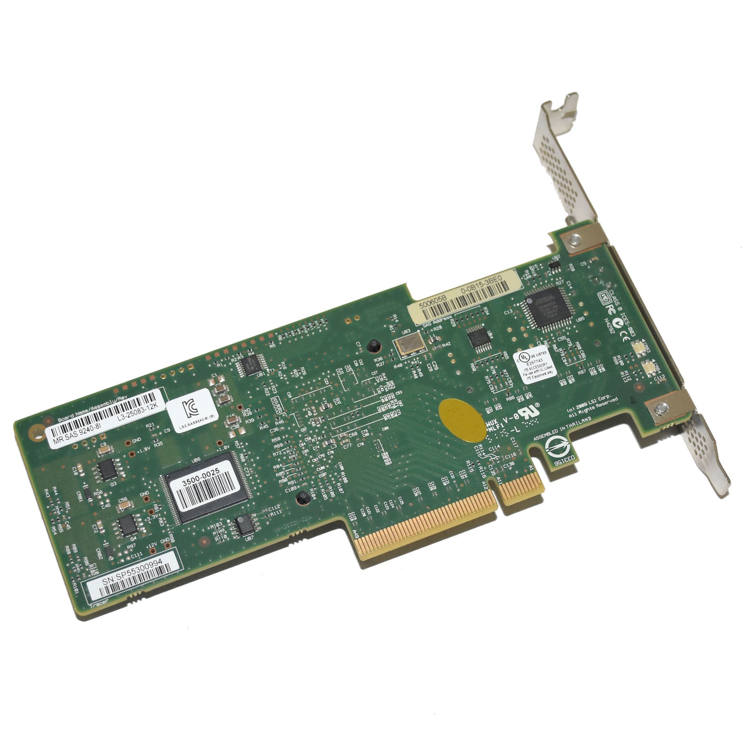 Lenovo LSI MegaRAID 9240-8i SAS 6Gbps 8-Ports PCIe 2.0 RAID Controller 03T6739 (NOT FOR HOME PC)