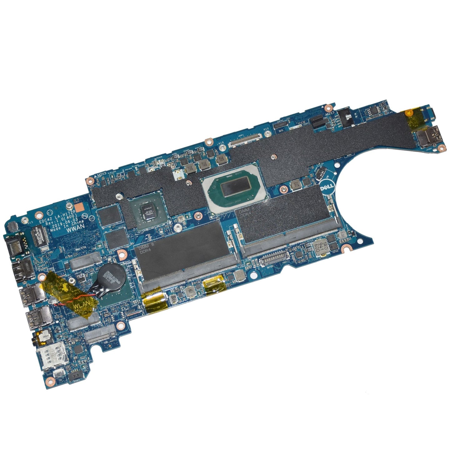 Dell Latitude 5401 Laptop Motherboard i5-9400H CPU Nvidia MX150 LA-H172P 4TXRT