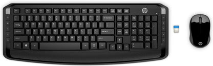 HP Wireless Keyboard and Mouse 300, Black,,3ML04AA#ABL
