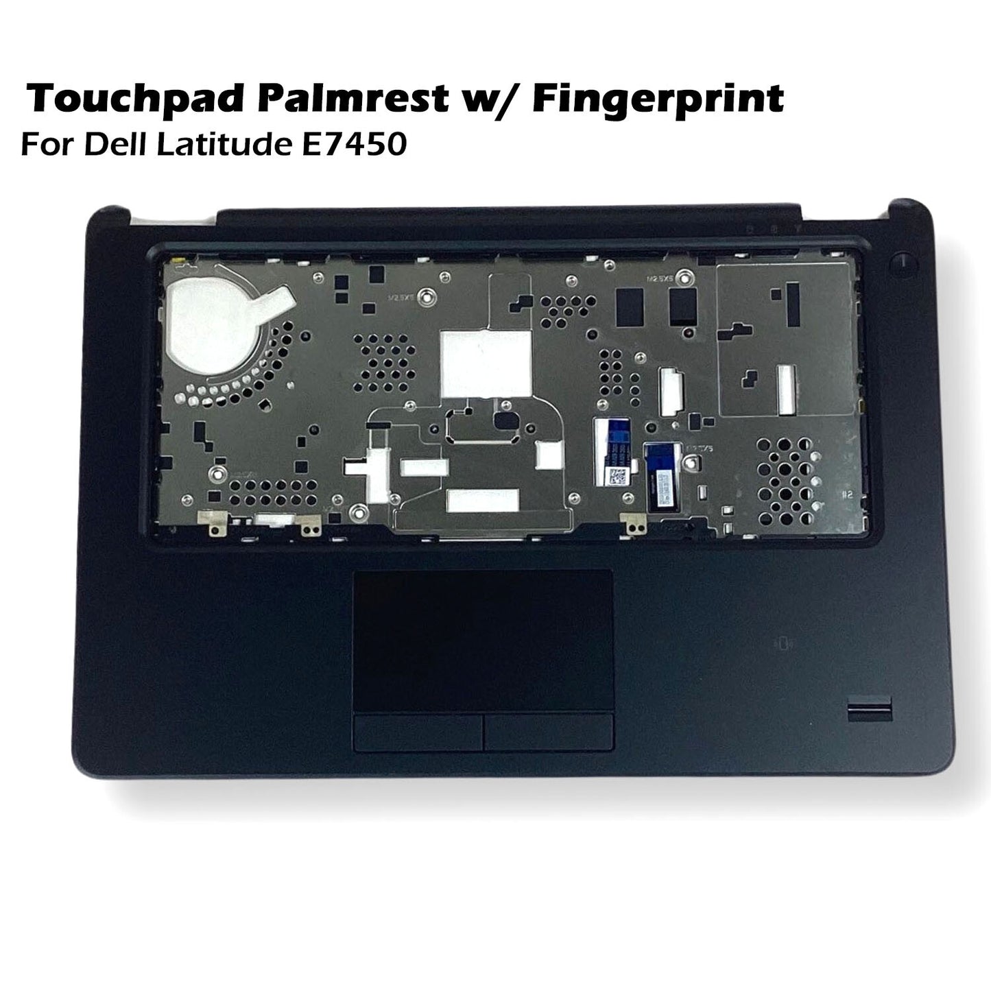 Dell OEM Latitude E7450 Palmrest Touchpad Assembly Fingerprint Reader 6568K