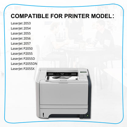 10PK CE505X Toner for HP 05X High Yield Cartridge LaserJet P2055d P2055dn P2055