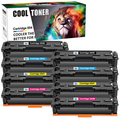 8PK CRG-054 Toner Compatible For Canon 054 imageCLASS MF642cdw MF644cdw MF641cw