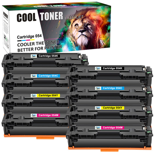 8PK CRG-054 Toner Compatible For Canon 054 imageCLASS MF642cdw MF644cdw MF641cw