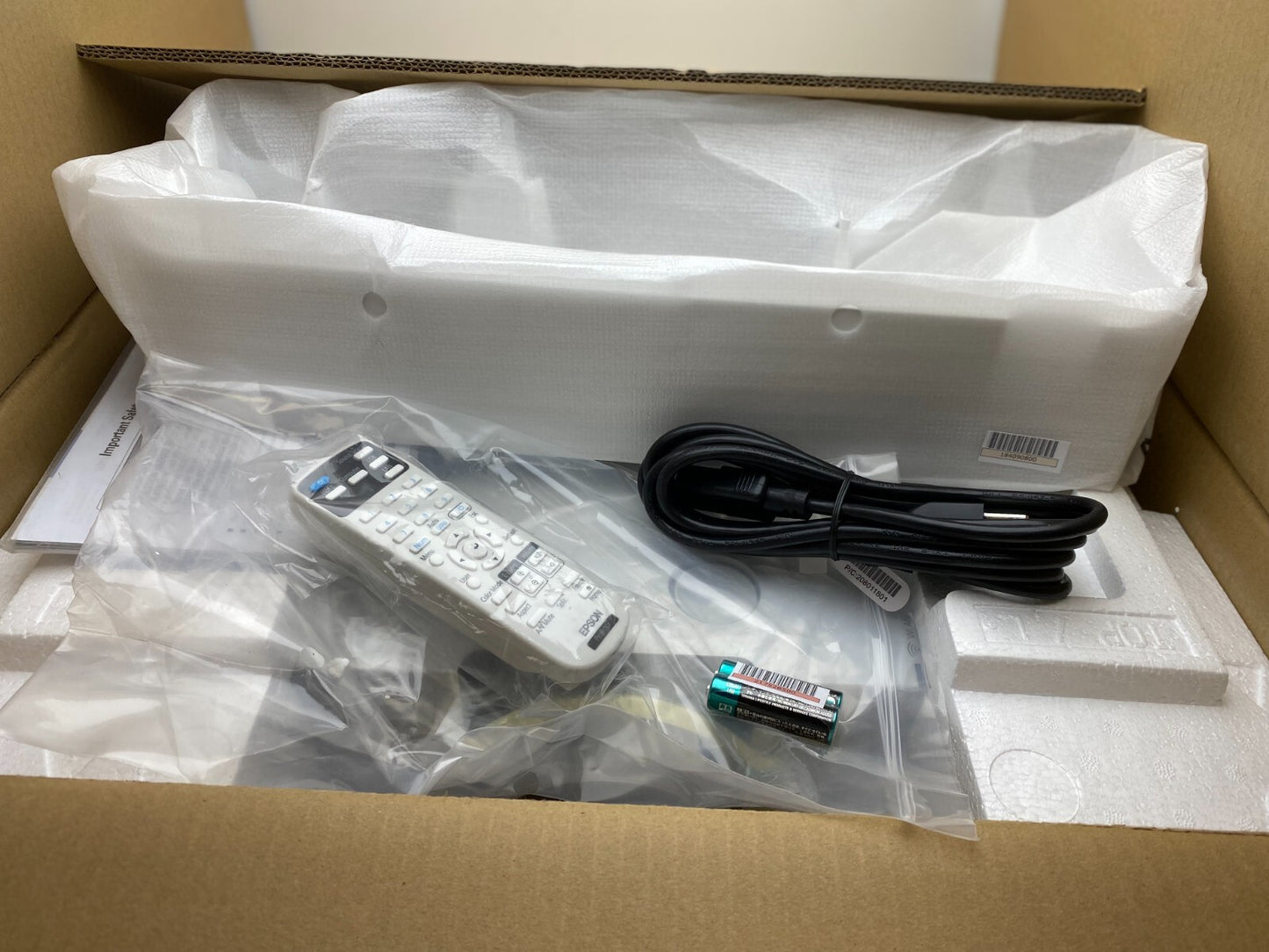 Epson PowerLite L530U Full HD WUXGA 3LCD Laser Projector (V11HA27020)