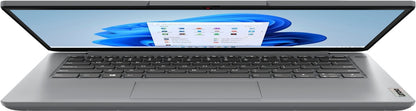 New Lenovo ideapad 1 14" HD Celeron N4020 4GB 128GB + 256GB SSD Cam Windows 11 S