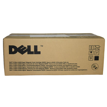 Genuine Dell 3130CN Laser Printer 9000 Yield Toner Cartridge MAGENTA G203H H514C