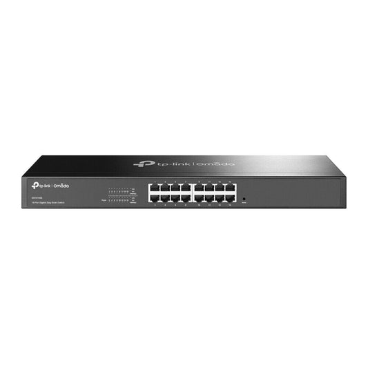 TP-Link DS1016GE | Omada 16-Port 1000Mbps Gigabit Easy Smart Rack-Mount Switch