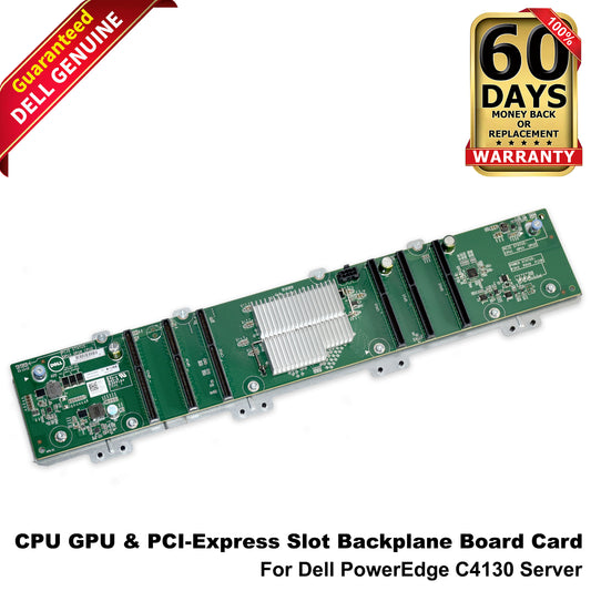 Dell PowerEdge C4130 2x CPU 4x GPU & 6x PCI-Express Slot Backplane Board 0NDNN