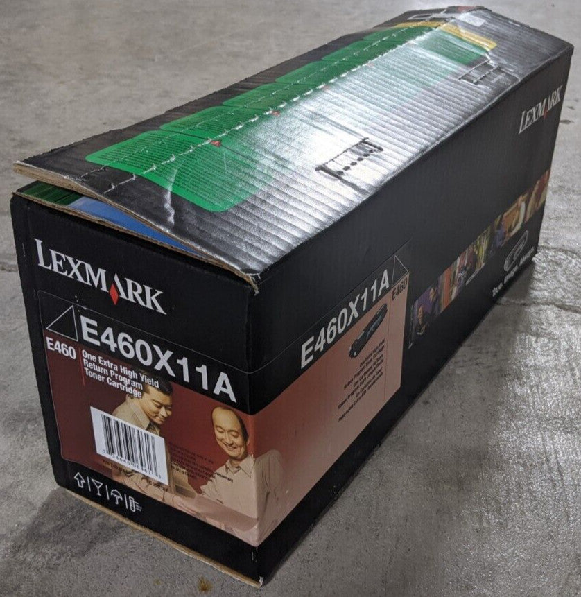 Genuine Lexmark E460X11A Black High Yield Toner 15K Page for E460 DTN E460 D NEW