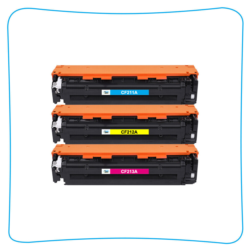 3x Color Toner Compatible with HP CF210A 131A Laserjet Pro 200 MFP M276nw M251nw
