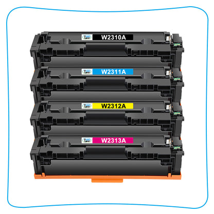 [With Chip]4 x Toner W2310A Compatible with HP 215A Pro M155 MFP M182nw M183fw