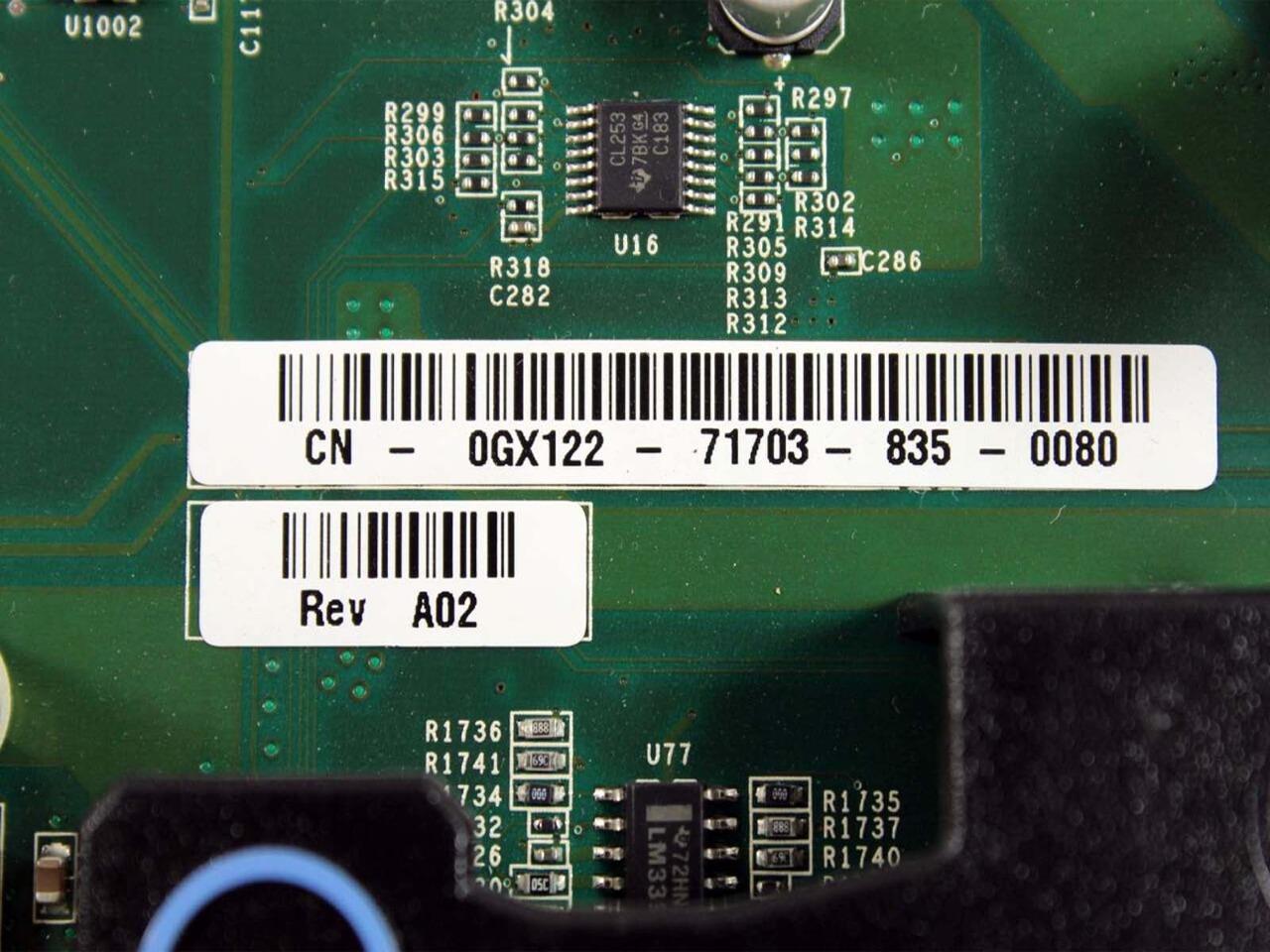 Genuine Dell PowerEdge R805 AMD 16 Slots DDR2 Server Motherboard GX122 0GX122