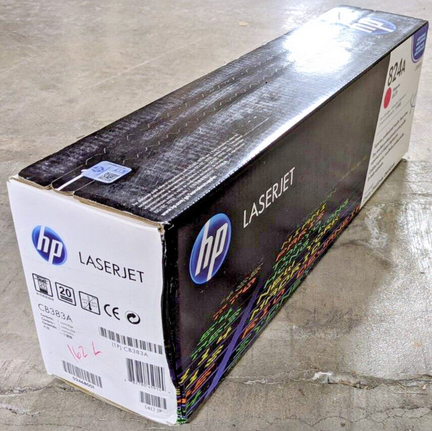 Genuine HP 824A CB383A Magenta HighYield Toner 21K Page CP6015 CM6030 CM6040 NEW