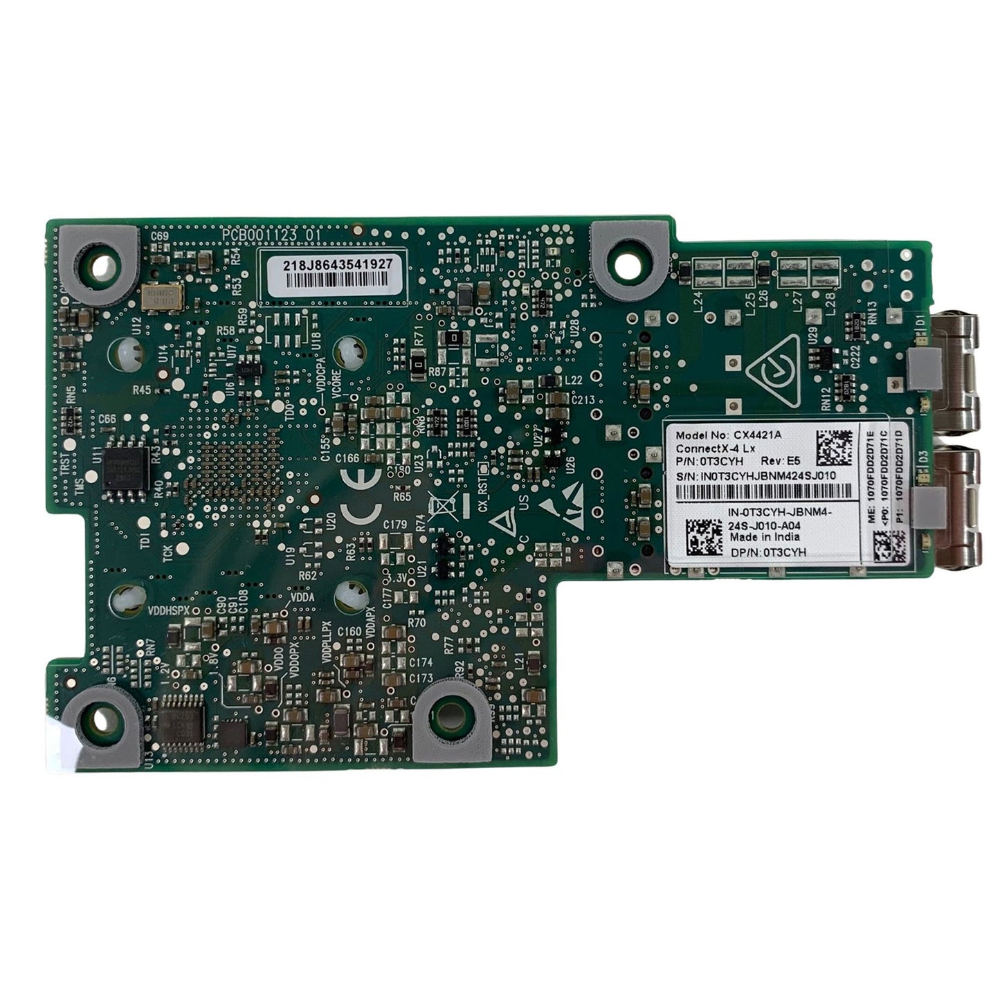 Dell Mellanox ConnectX-4 Lx CX4421A 2-Port 25GbE SFP28 Mezzanine Card T3CYH