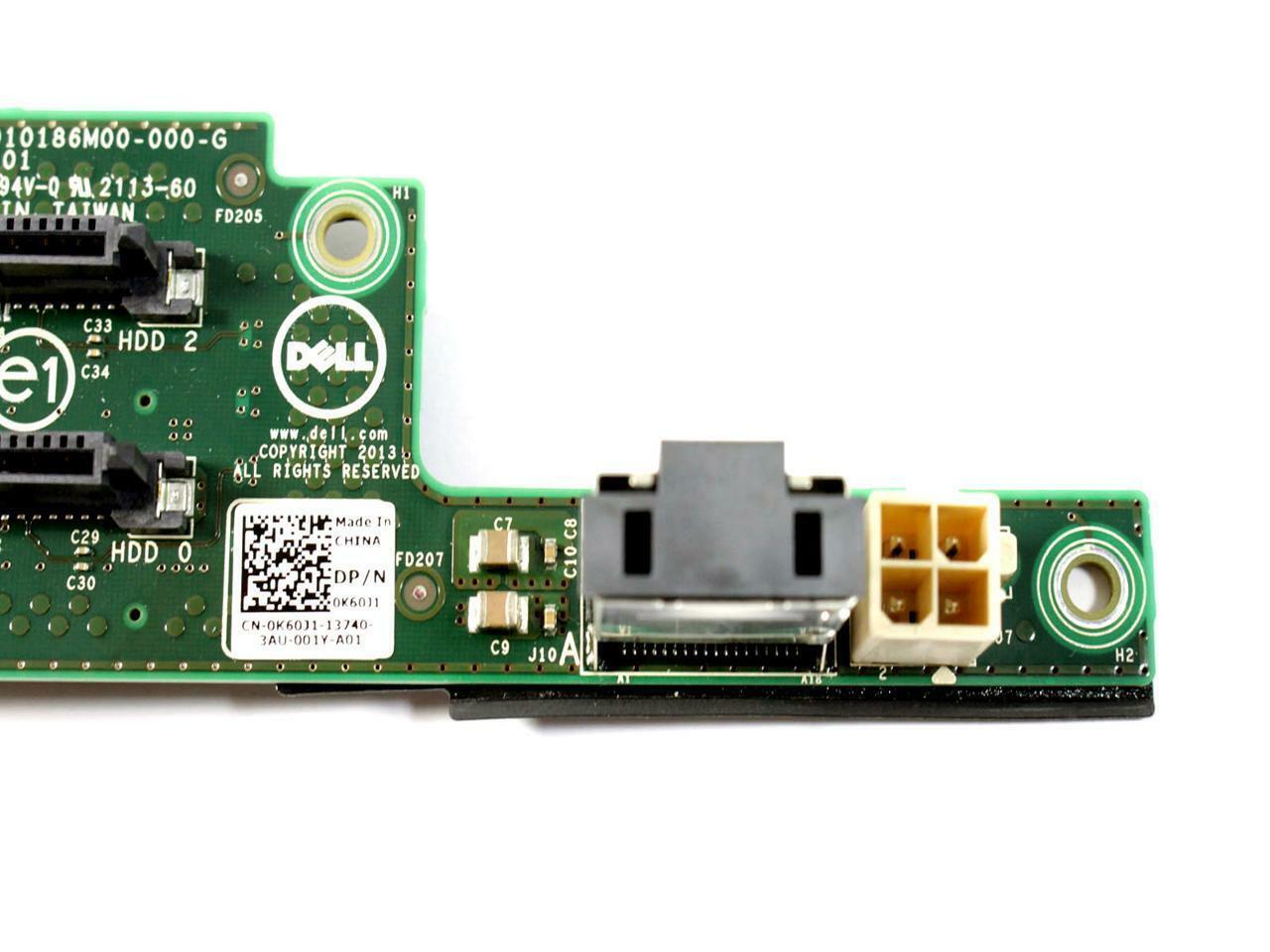 New Dell Hard Drive Backplane Board 4x 2.5" For Server System Dell DCS7200 K60J1