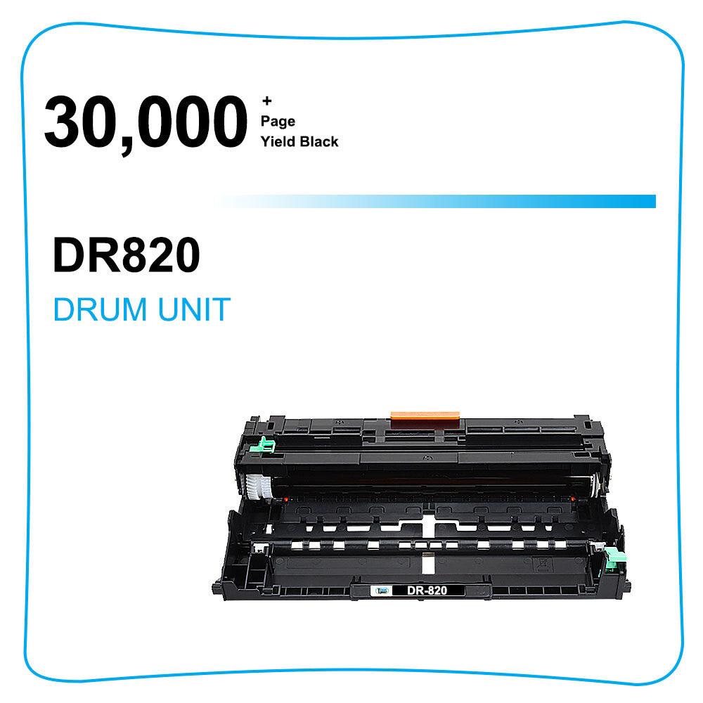 10 Drum Compatible With Brother DR820 HL-L6200DW L6300DW MFC-L5800DW MFC-L6800DW