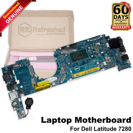 Dell Latitude 7280 Motherboard i5-7200U DDR4 Integrated GPU LA-E121P NYJY5