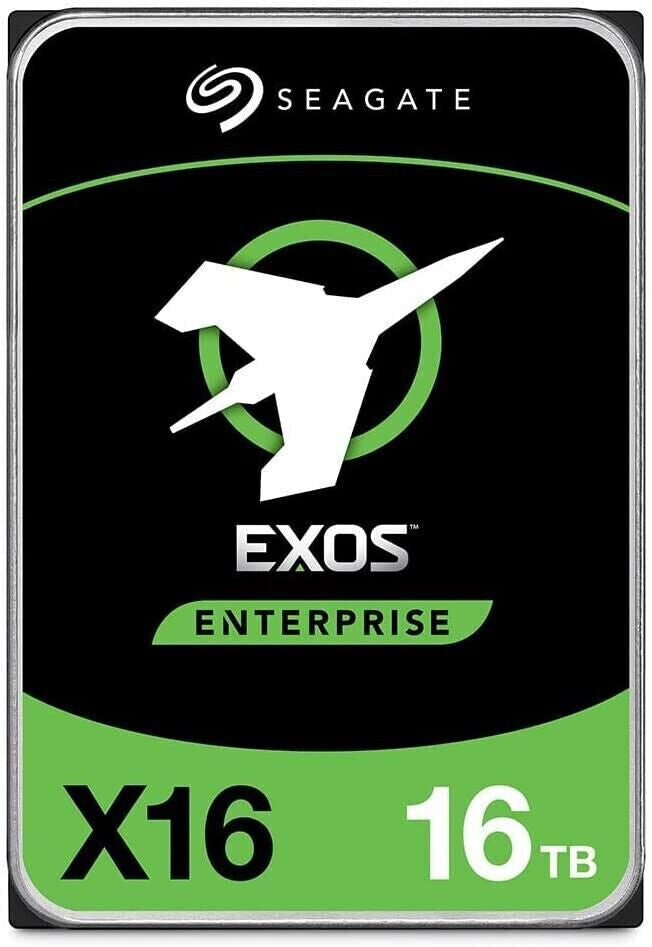 Seagate EXOS X16 16TB 256MB 7200rpm 3.5" SATA 6Gb/s Enterprise HDD ST16000NM001G