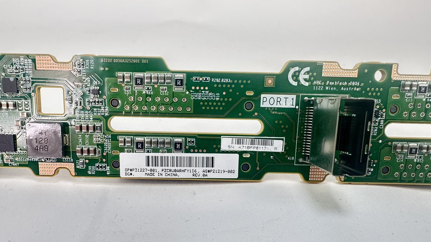 HPE ProLiant DL325 DL360 365 Gen10 Plus/V2 8SFF SAS/SATA BC Backplane P31227-001 (NOT FOR HOME PC)