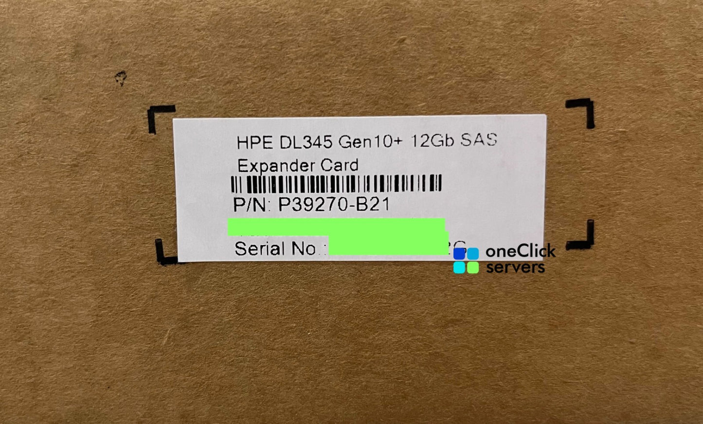 HPE ProLiant DL345 Gen10 Plus 24SFF 12Gb SAS/SATA Expander Card P39270-B21 (NOT FOR HOME PC)