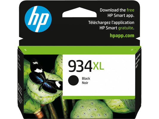 HP 934XL High Yield Black Original Ink Cartridge, ~1,000 pages, C2P23AN#140