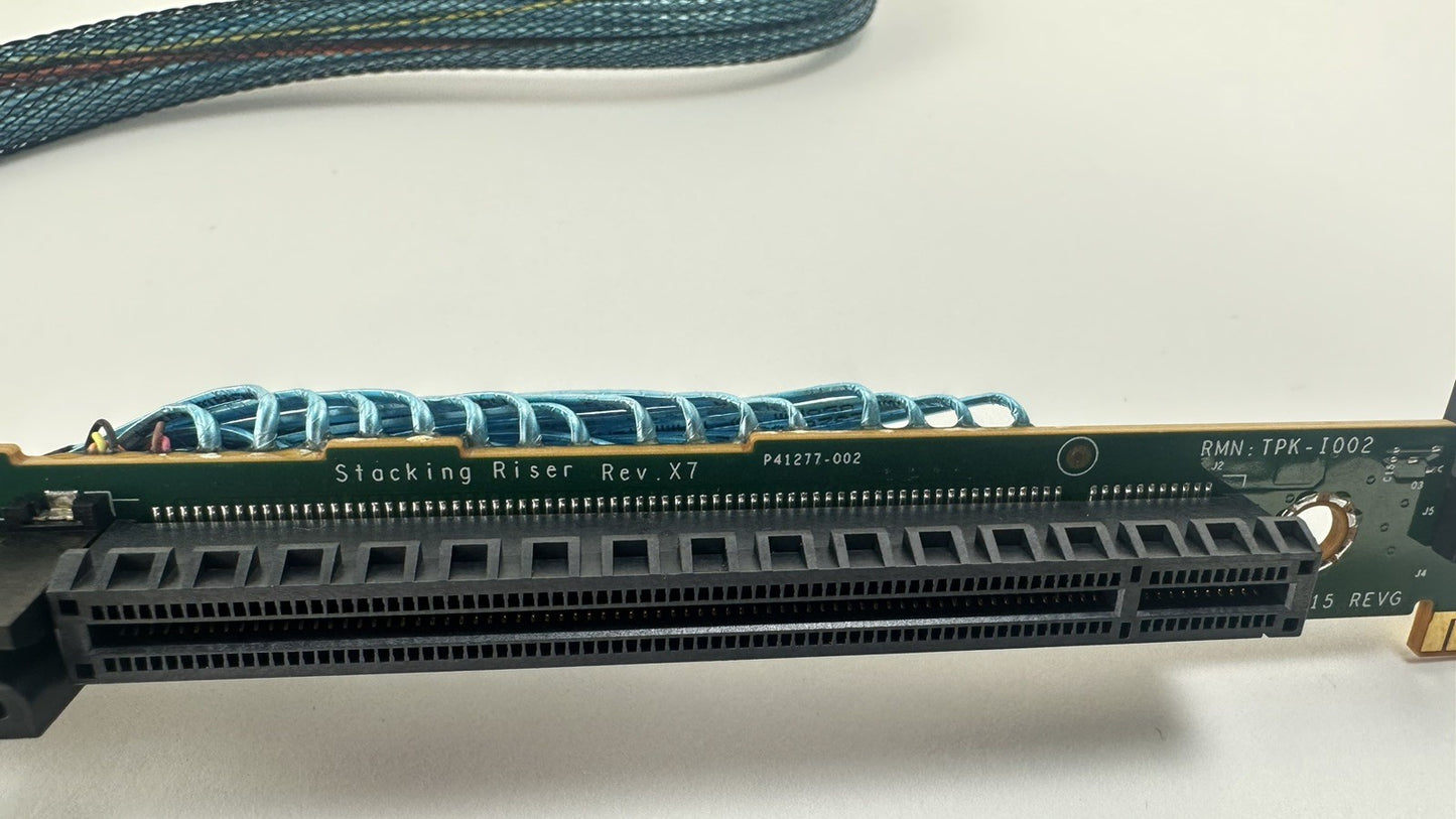 HPE DL145 DL345 DL385 Gen11 x16 Riser Kit Stacking S8 P60861-001 P51472-001 G11