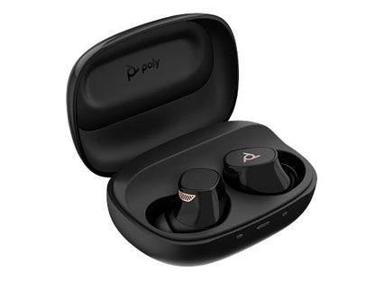 Poly Voyager Free 20 Black Earbuds +Basic Charge Case