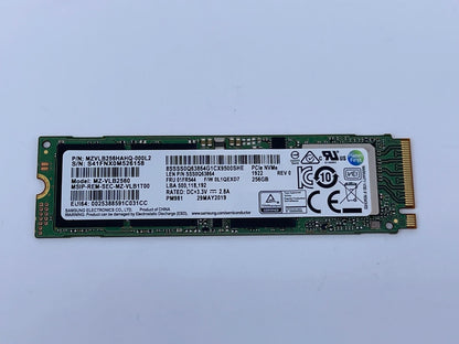 LENOVO SAMSUNG PM981 256Gb MZVLB256HAHQ-000L2 PCIe NVMe M.2 2280 SSD