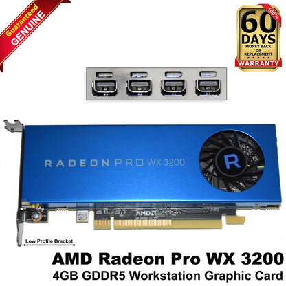 Dell AMD RADEON Pro WX 3200 4GB GDDR5 PCI Express 3.0 x16 Graphic Card R99GK