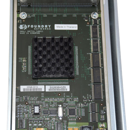 Brocade Foundry Networks B-RX4 Glory Network Controller Card RX-BI-SFM1 F0PWN
