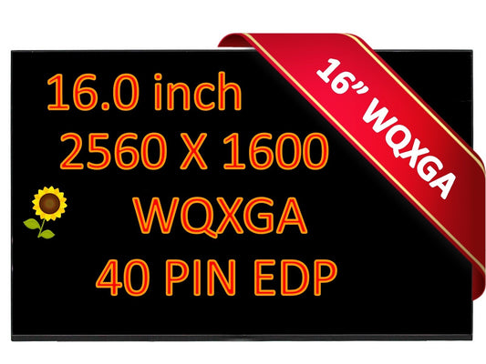 120hz 2K Display Dell Inspiron 16 Plus 7630 P125F 16" 0RXYCW RXYCW LCD Screen
