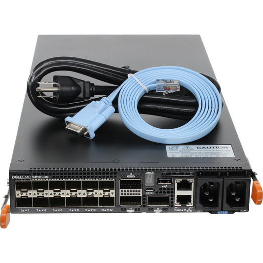 Dell S4112F-ON 12P SFP+ 3P QSFP28 PSU-I/O OS10 Switch