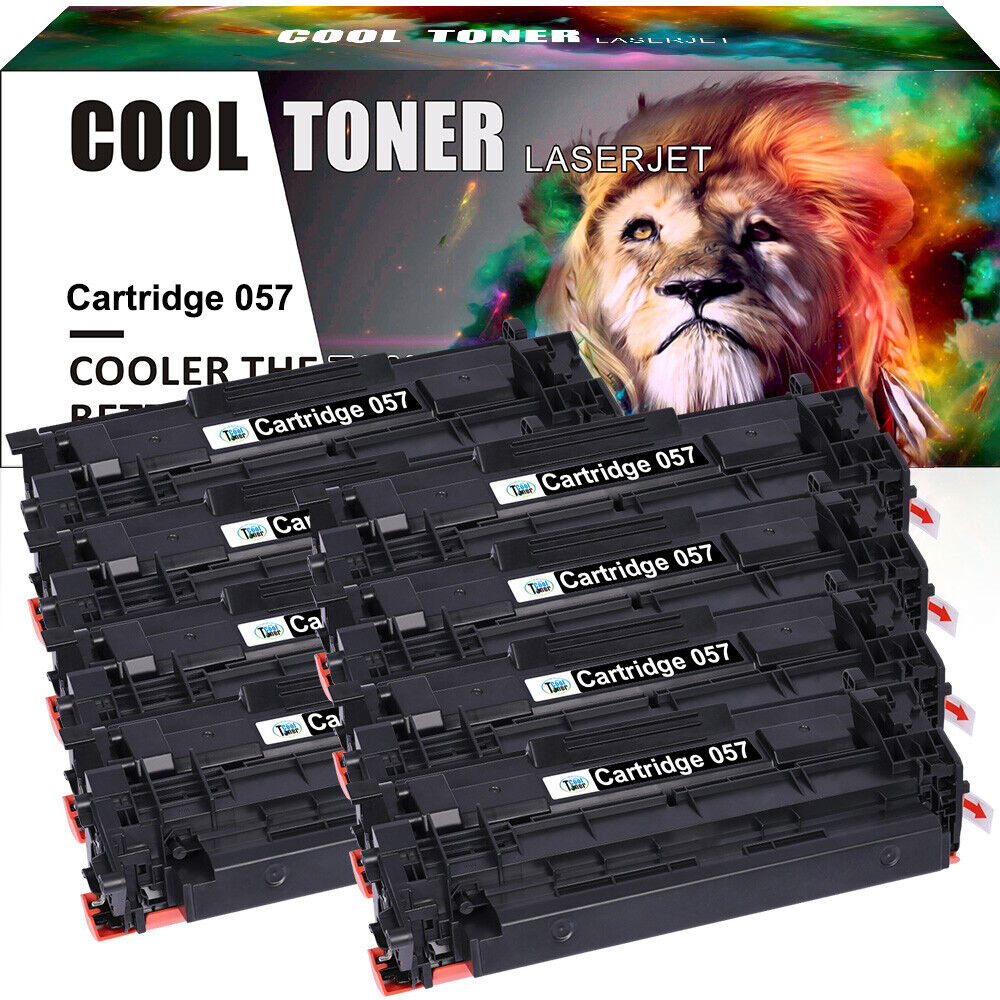 8Pack Compatible for Canon 057 Toner ImageCLASS MF445dw MF448dw MF449dw LBP227dw
