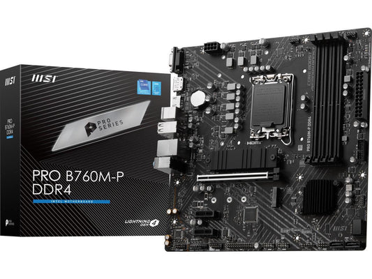 MSI MB MSI|PRO B760M-P DDR4 R