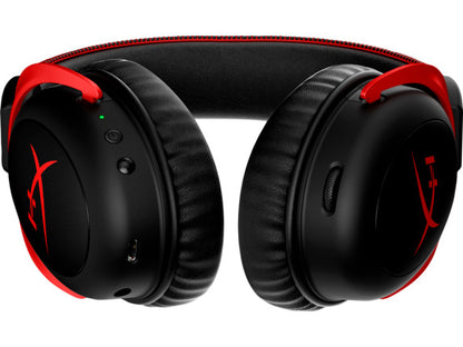 HyperX Cloud II Wireless - Gaming Headset (Black-Red)