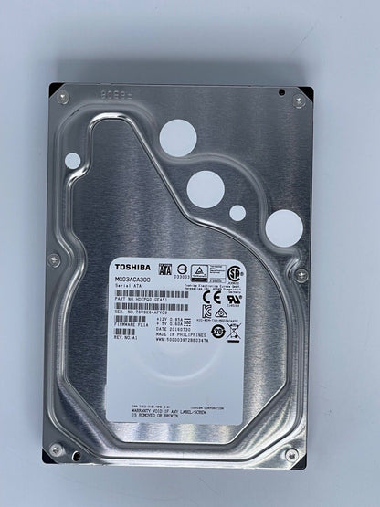 TOSHIBA MG03ACA300 SATA3 3TB 3.5in 7200RPM HDD