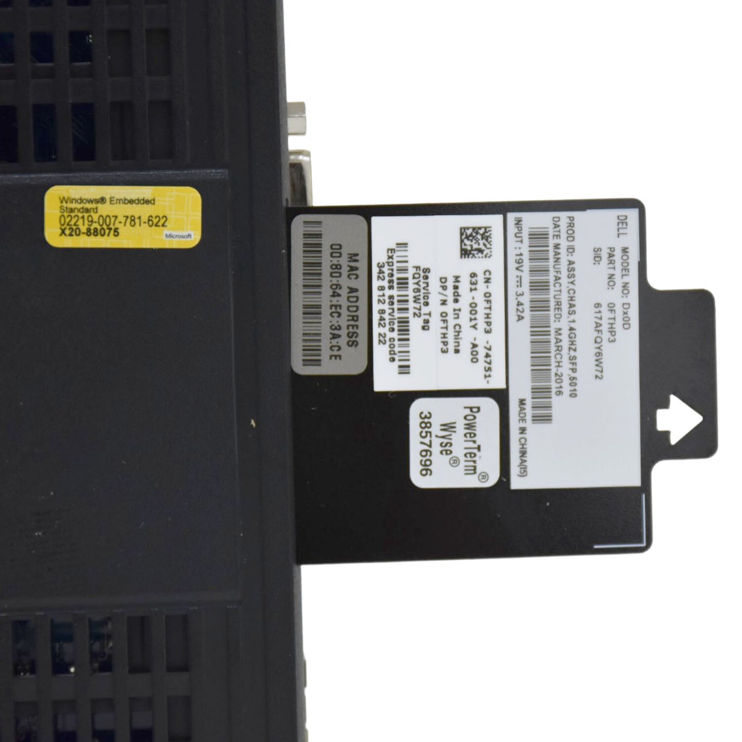 Genuine Dell Wyse 5010 Dx0D Wireless D10D T48E DC 1.4GHz DDR3 FTHP3+DEVICE Only
