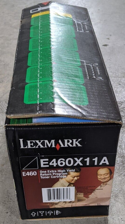 Genuine Lexmark E460X11A Black High Yield Toner 15K Page for E460 DTN E460 D NEW