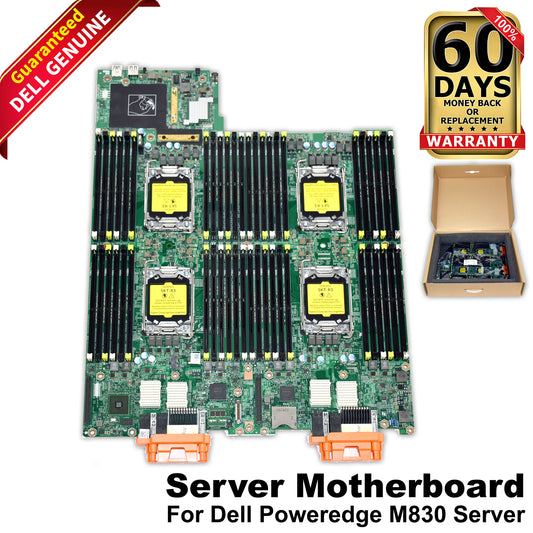 Dell PowerEdge M830 Blade Server Motherboard 4x LGA2011-3 DDR4 48 DIMM 22HK9