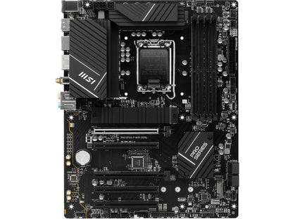 MSI PRO B760-P WIFI DDR4 LGA 1700 (l12th&13th Gen), SATA 6Gb/s Motherboard