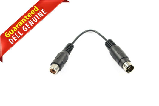Lot x 5 Dell Latitude C400 Inspiron 2500 S-Video to RCA Tv Out Cable 7309P R0896