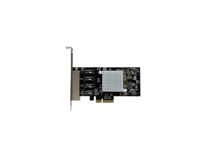 StarTech ST4000SPEXI 4-Port Gigabit Ethernet Network Card - PCI Express, Intel I
