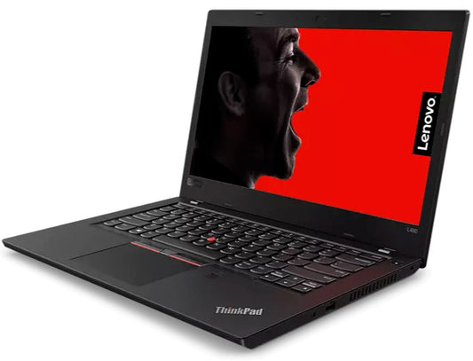 Lenovo ThinkPad L480 14" HD Intel Core i5-8350U 16GB 512GB SSD Webcam Win 10 Pro