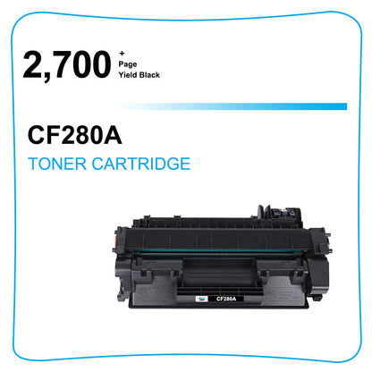 40PK CF280A Toner For HP 80A Laserjet Pro M401dn M401dne M401d M401n MFP M425dn