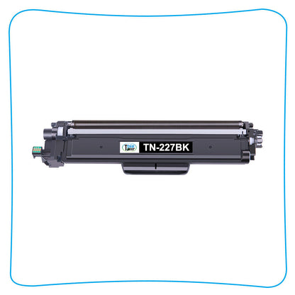 5PK High Yield TN227 BK/C/Y/M Toner For Brother HL-L3270CDW L3210CW With Chip